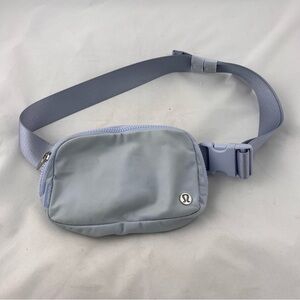 lululemon athletica Pale Blue belt bag